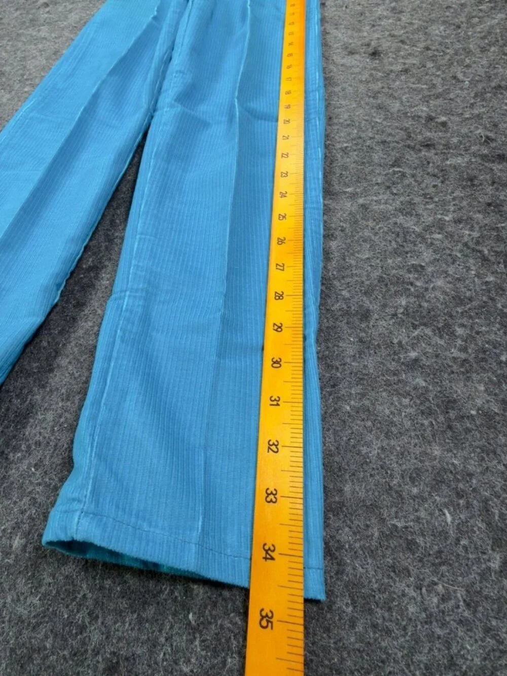 Maverick Corduroy Pants Girls 8 Slim Blue Cotton Blend Vintage 80s Deadstock NWT
